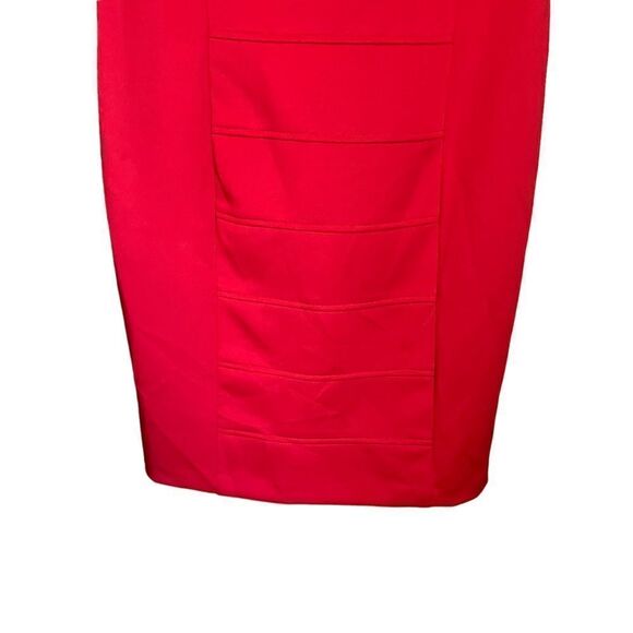 NWT! Studio one red short sleeve dress. Size 8 - Picture 6 of 9